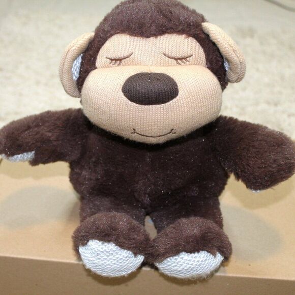 Animal Adventure Sleepy Monkey Plush - Picture 3 of 6